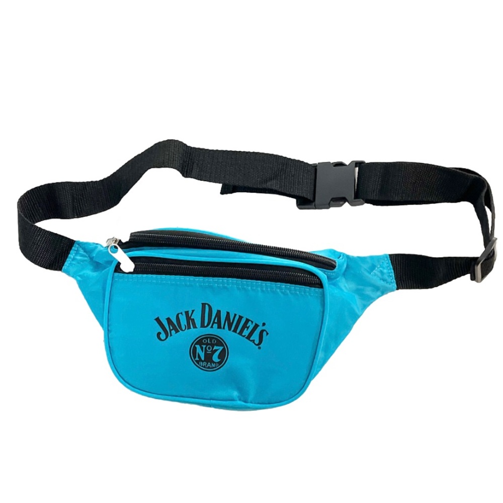 Jack Daniel’s No. 7 Blue Fanny Pack Waist Belt Bag Adjustable Unisex